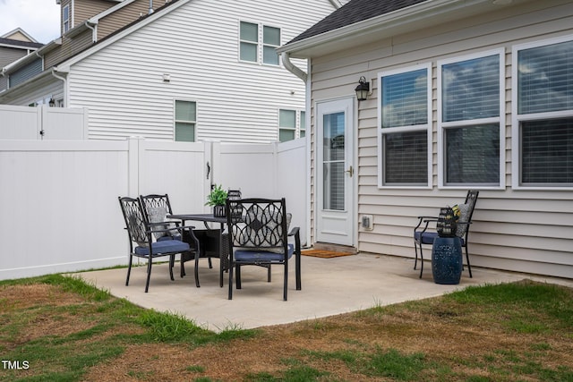 228 Shingle Oak Rd, Wake Forest, NC 27587 - fenced backyard with a patio