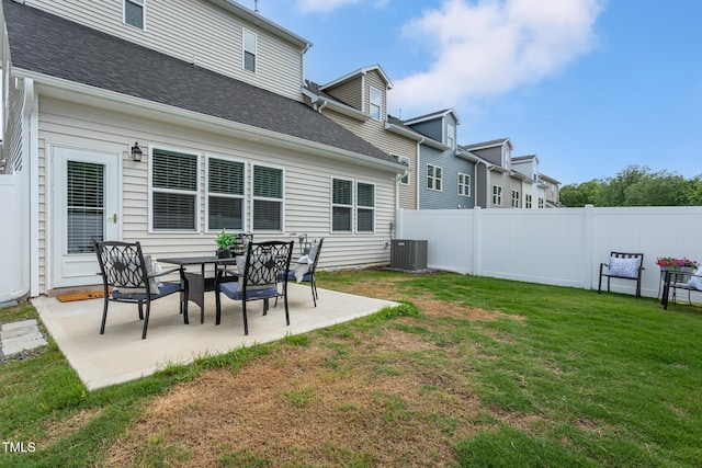 228 Shingle Oak Rd, Wake Forest, NC 27587 - view of yard featuring a patio area and cooling unit