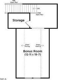 214 Alden Way, Angier, NC 27501 - floor plan