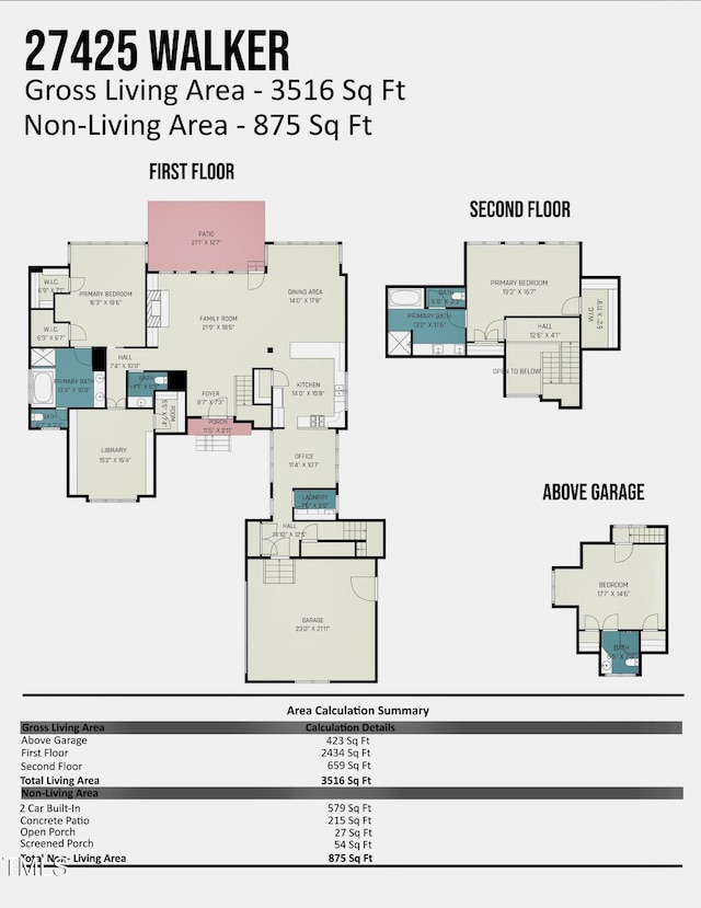 27425 Walker, Chapel Hill, NC 27517 - view of layout