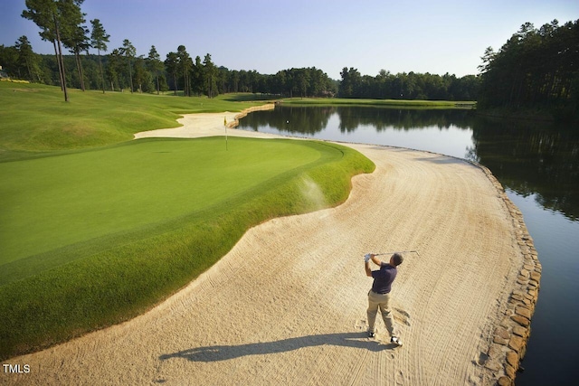 27425 Walker, Chapel Hill, NC 27517 - view of property's community featuring a water view and golf course view