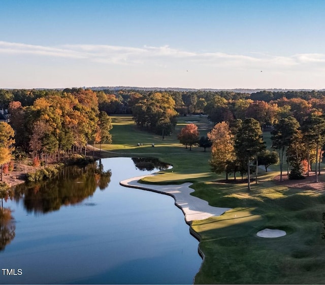27425 Walker, Chapel Hill, NC 27517 - view of home's community with a water view and golf course view
