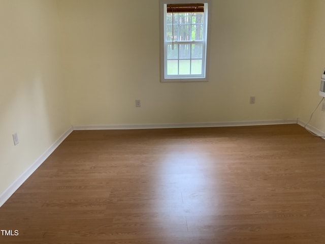 109 Revelle Park Ln, Murfreesboro, NC 27855 - spare room featuring wood finished floors and baseboards