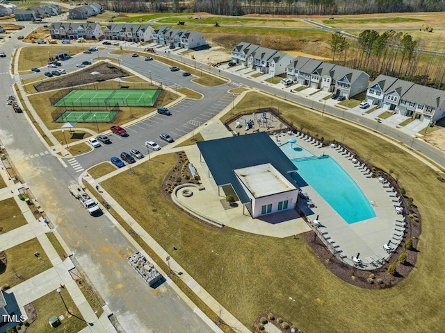 1024 Channel Drop, Zebulon, NC 27597 - aerial view