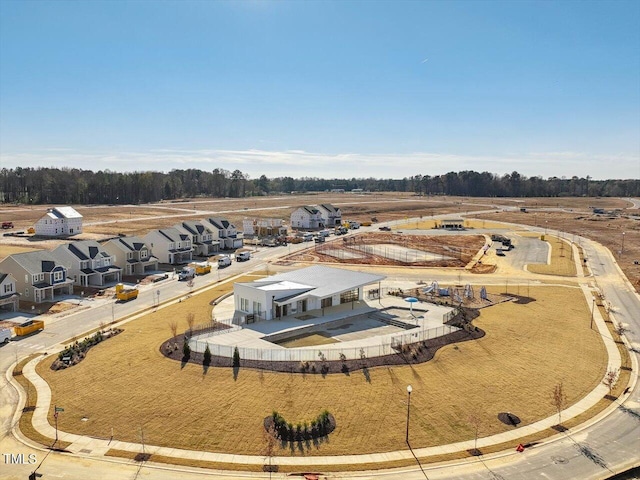 1024 Channel Drop, Zebulon, NC 27597 - aerial view featuring a residential view