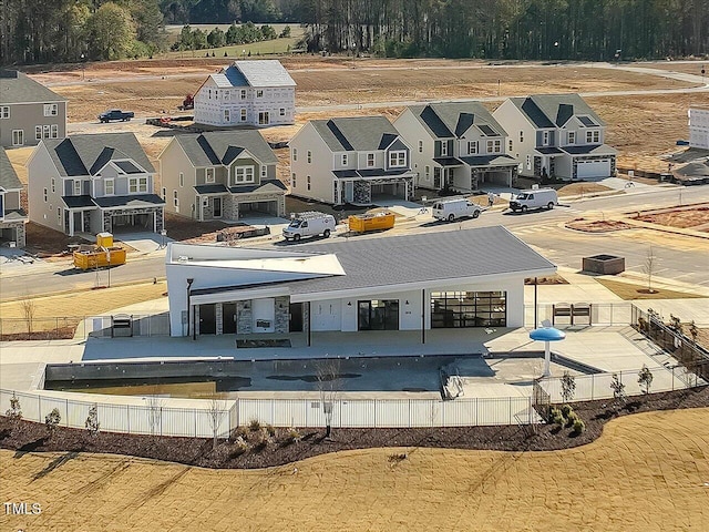 1024 Channel Drop, Zebulon, NC 27597 - bird's eye view featuring a forest view and a residential view