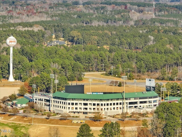 1024 Channel Drop, Zebulon, NC 27597 - aerial view featuring a view of trees