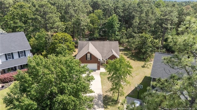 481 Clearwater Harbour, Sanford, NC 27332 - view of subject property featuring a forest