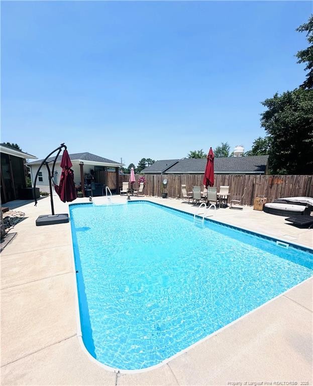 5706 Archer Rd, Hope Mills, NC 28348 - view of pool with a patio