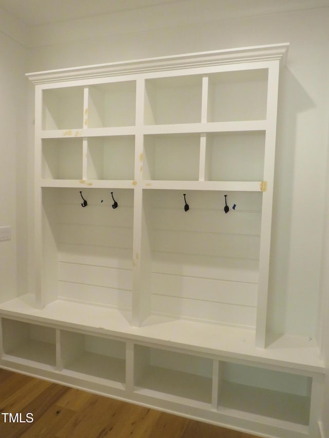 1444 Old Apex Rd, Cary, NC 27513 - mudroom featuring wood finished floors