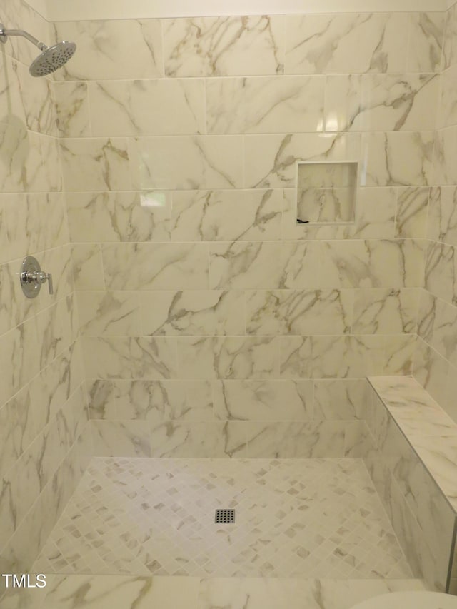 1444 Old Apex Rd, Cary, NC 27513 - full bathroom with a tile shower