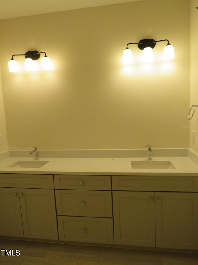 1444 Old Apex Rd, Cary, NC 27513 - bathroom featuring double vanity