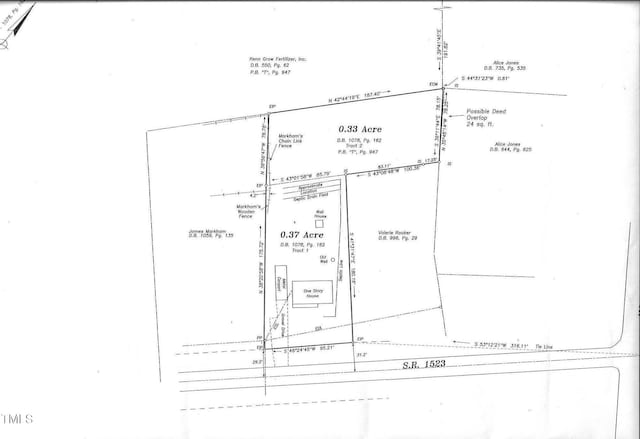 66 Epsom Rocky Ford Rd, Henderson, NC 27537 - survey map / technical document