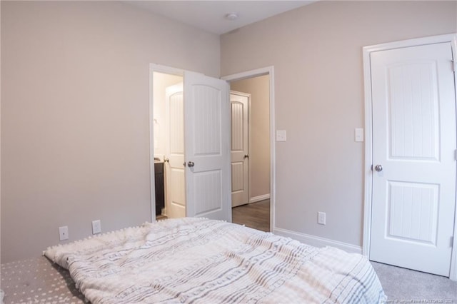 537 Kivett Ct, Fayetteville, NC 28312 - bedroom featuring baseboards and ensuite bathroom