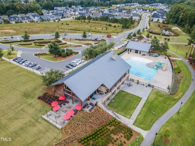 1920 Bright Kannon Way, Wendell, NC 27591 - bird's eye view of a pool