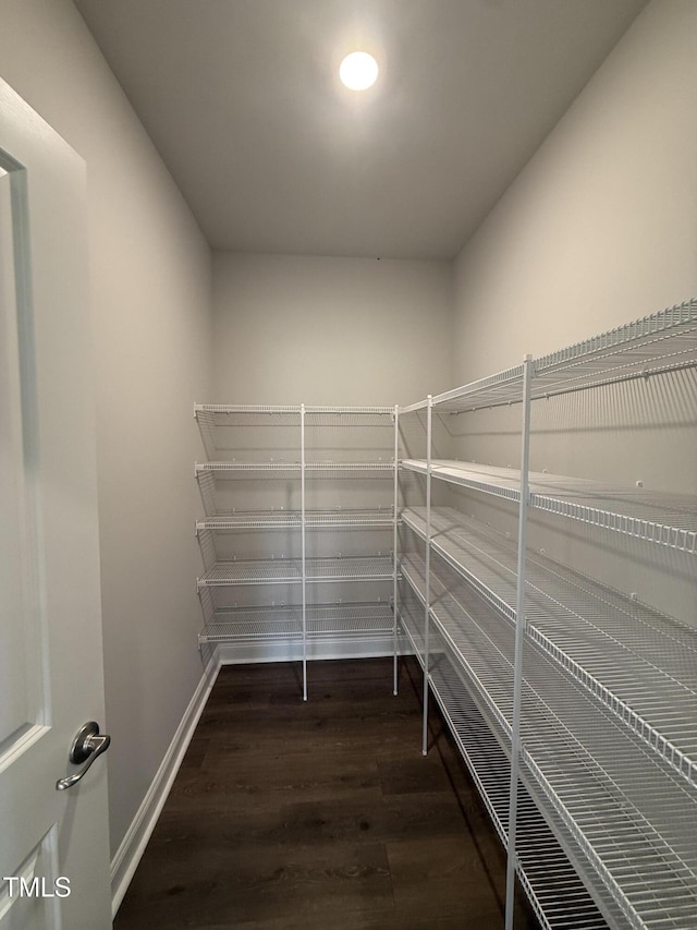view of pantry