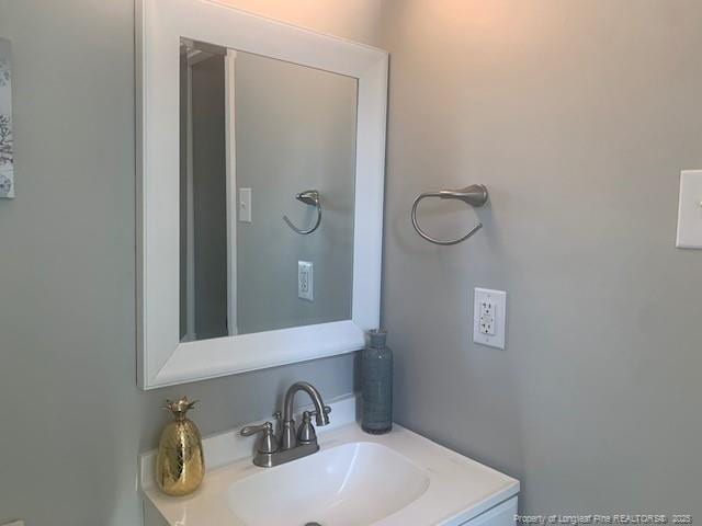 bathroom with a sink