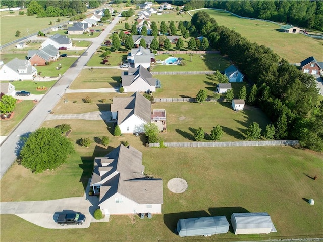 drone / aerial view
