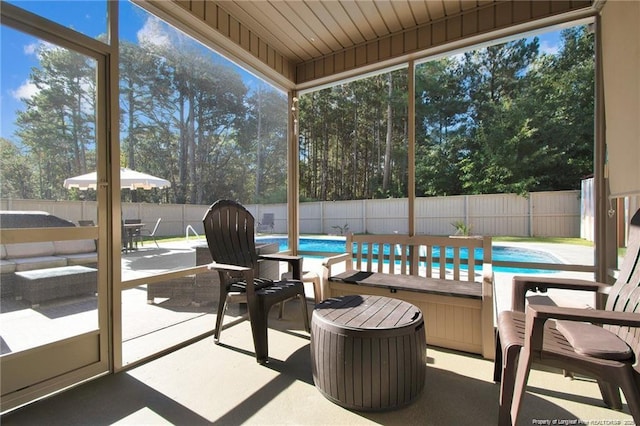 308 Wishaw Ct, Hope Mills, NC 28348 - view of sunroom