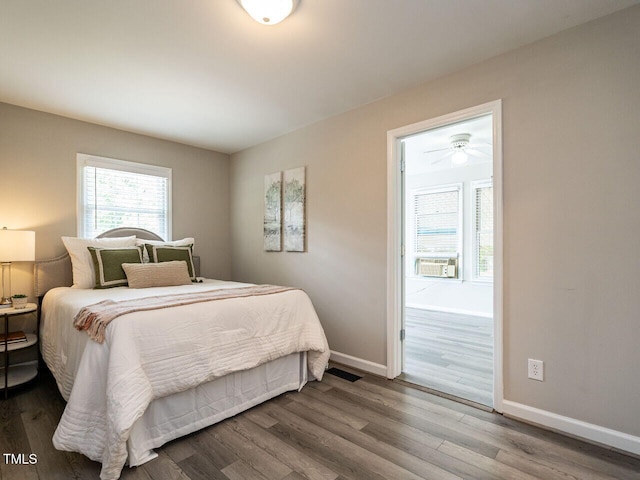 1612 Bethlehem Rd, Knightdale, NC 27545 - bedroom featuring wood finished floors and baseboards