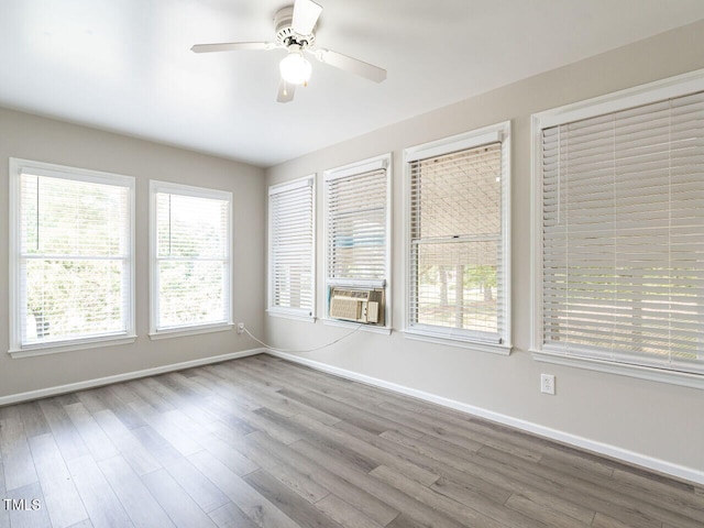 1612 Bethlehem Rd, Knightdale, NC 27545 - unfurnished sunroom with cooling unit