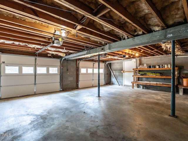 1612 Bethlehem Rd, Knightdale, NC 27545 - garage featuring a garage door opener