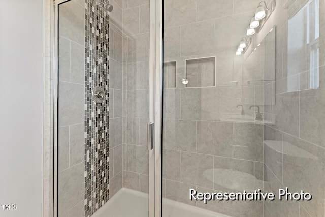 260 Curling Creek Dr Unit 235P, Clayton, NC 27527 - full bathroom with a shower stall