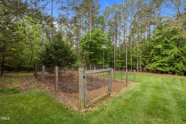 3653 Range Rd, Stem, NC 27581 - view of yard featuring a gate
