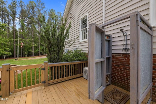 3653 Range Rd, Stem, NC 27581 - deck featuring a lawn