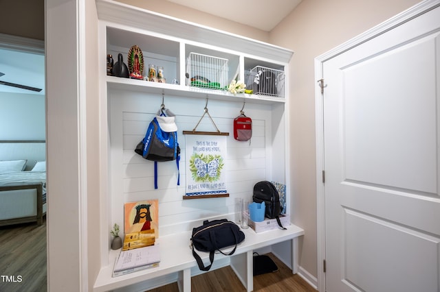 4524 Sweet Williams Ln NW, Wilson, NC 27896 - mudroom featuring wood finished floors