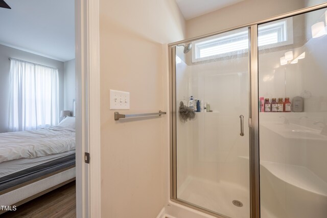 4524 Sweet Williams Ln NW, Wilson, NC 27896 - full bath featuring a shower stall and ensuite bathroom