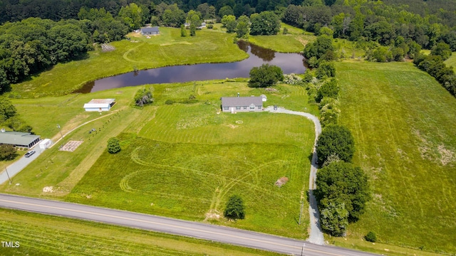 2912 Epps Clark Rd, Siler City, NC 27344 - aerial view of a large body of water