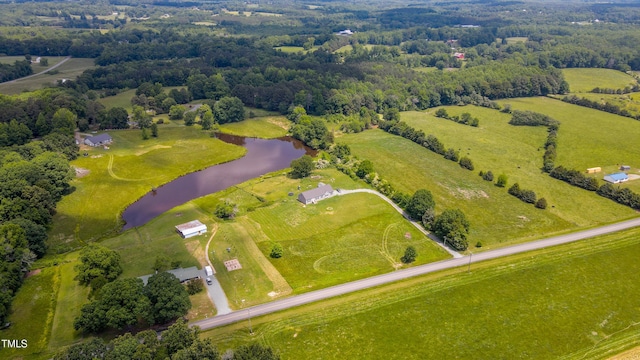 2912 Epps Clark Rd, Siler City, NC 27344 - aerial view of a large body of water