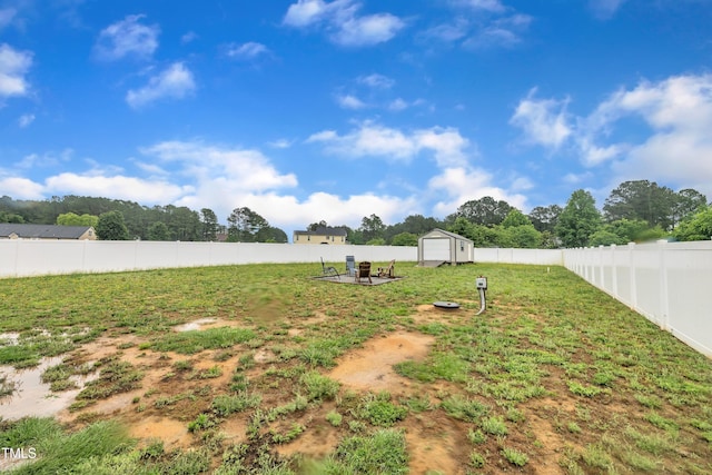 9 Little Sunshine Brk, Smithfield, NC 27577 - view of yard featuring a shed and an outdoor structure