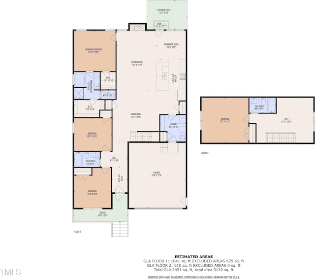 9 Little Sunshine Brk, Smithfield, NC 27577 - property floor plan