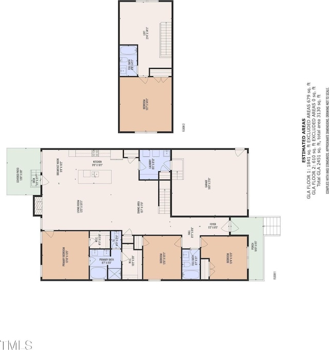 9 Little Sunshine Brk, Smithfield, NC 27577 - room layout