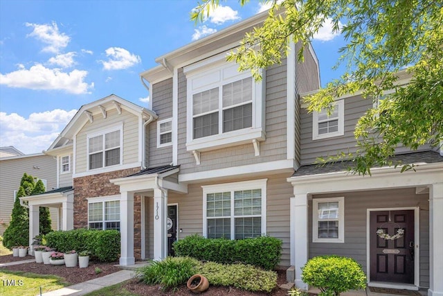 view of townhome / multi-family property