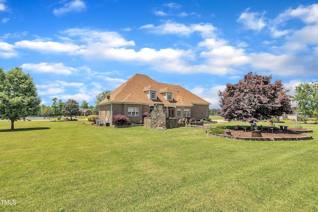 296 Shoreline Dr, Princeton, NC 27569 - back of property with a yard