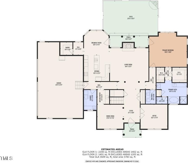 296 Shoreline Dr, Princeton, NC 27569 - floor plan