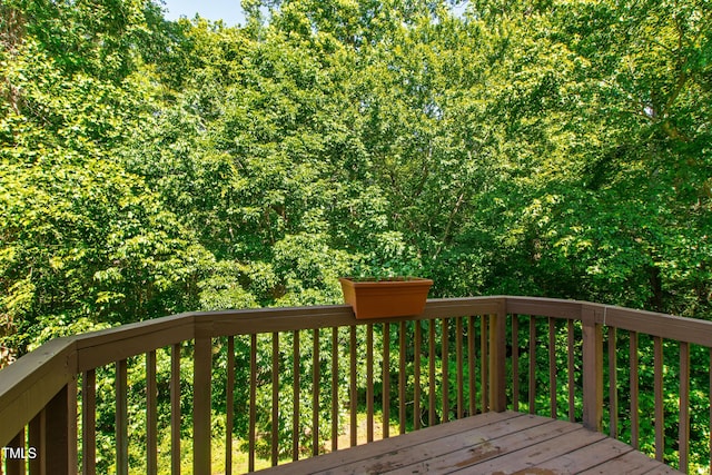 view of deck