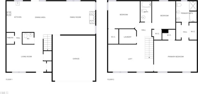 4126 Amber Stone Way, Durham, NC 27704 - floor plan