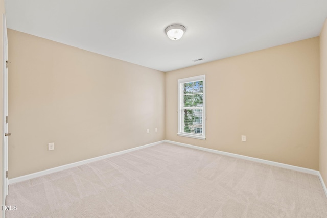 507 Brier Crossings Loop, Durham, NC 27703 - empty room with baseboards and light colored carpet