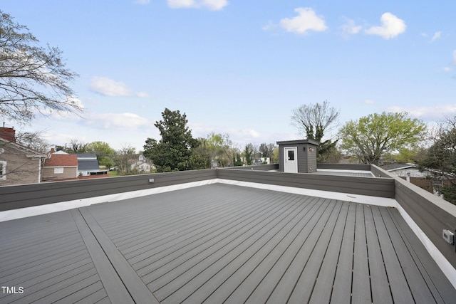 view of deck