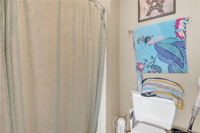 bathroom with toilet