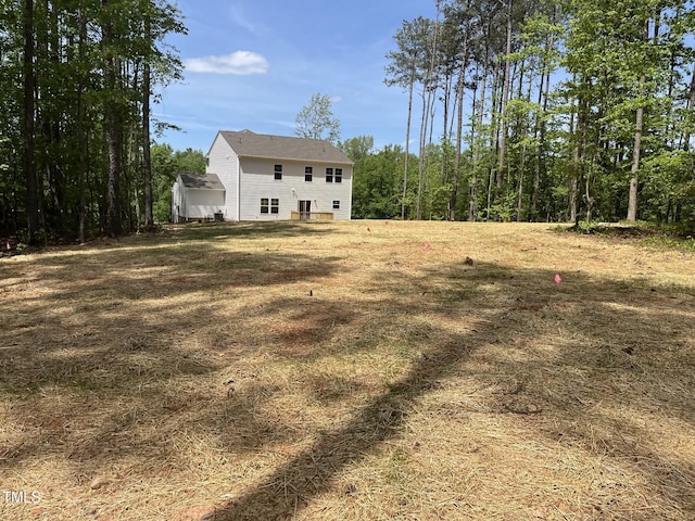 view of yard