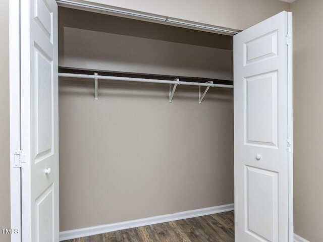 view of closet