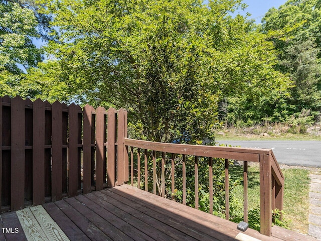 view of deck