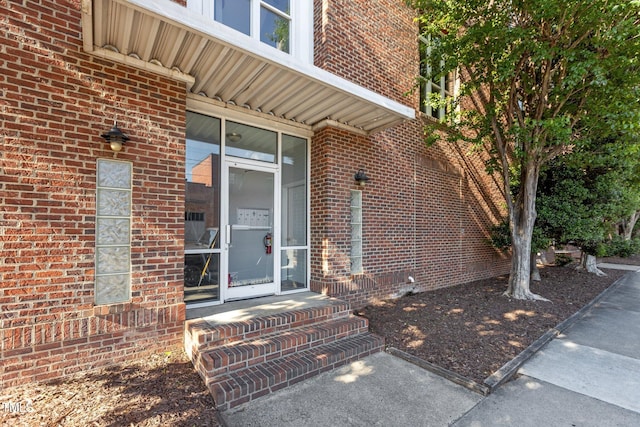 320 W Martin St Unit 205, Raleigh, NC 27601 - view of exterior entry featuring brick siding