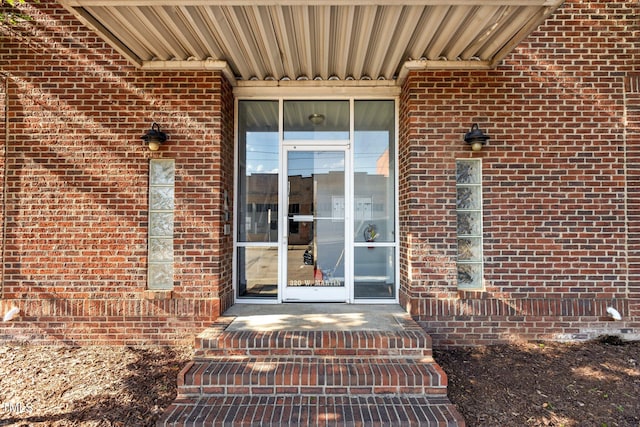 320 W Martin St Unit 205, Raleigh, NC 27601 - property entrance featuring brick siding