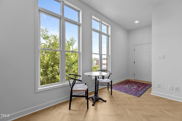320 W Martin St Unit 205, Raleigh, NC 27601 - home office with baseboards and recessed lighting